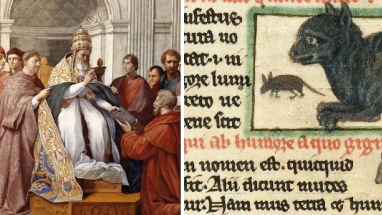 Gregorio IX, autore della bolla papale che conterebbe l'ordine di sterminare i gatti.