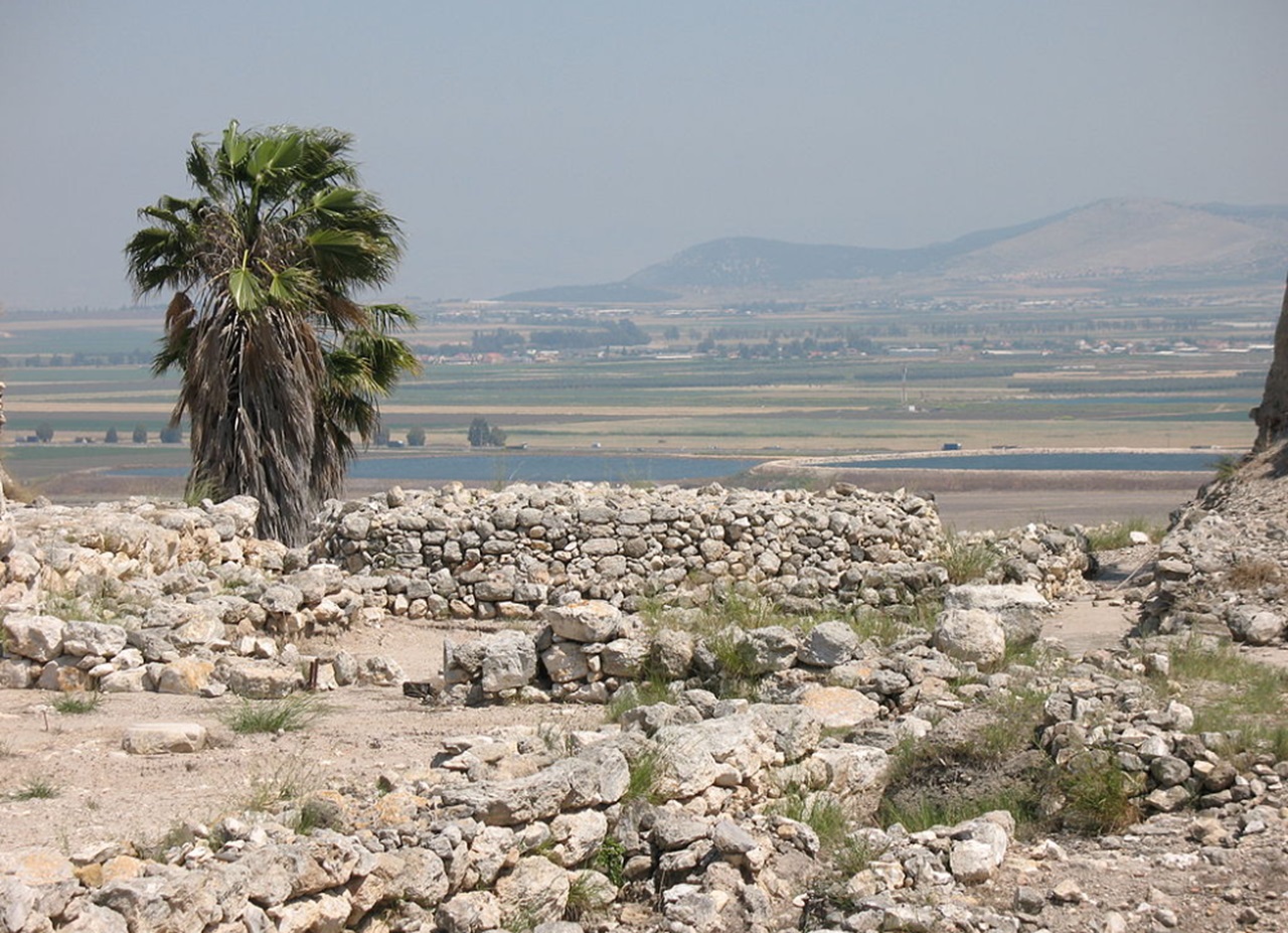16 aprile resti di Megiddo