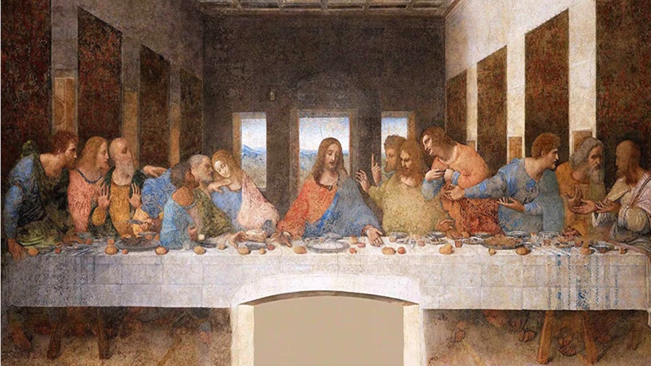 l'Ultima Cena di Leonardo, morto il 2 maggio 1519