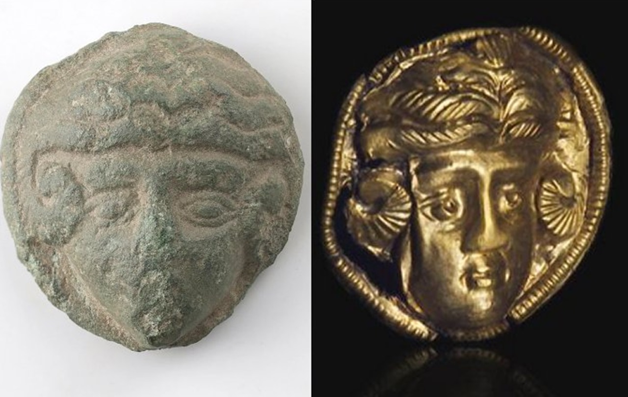 Alessandro Magno comparazione con manufatto in bronzo