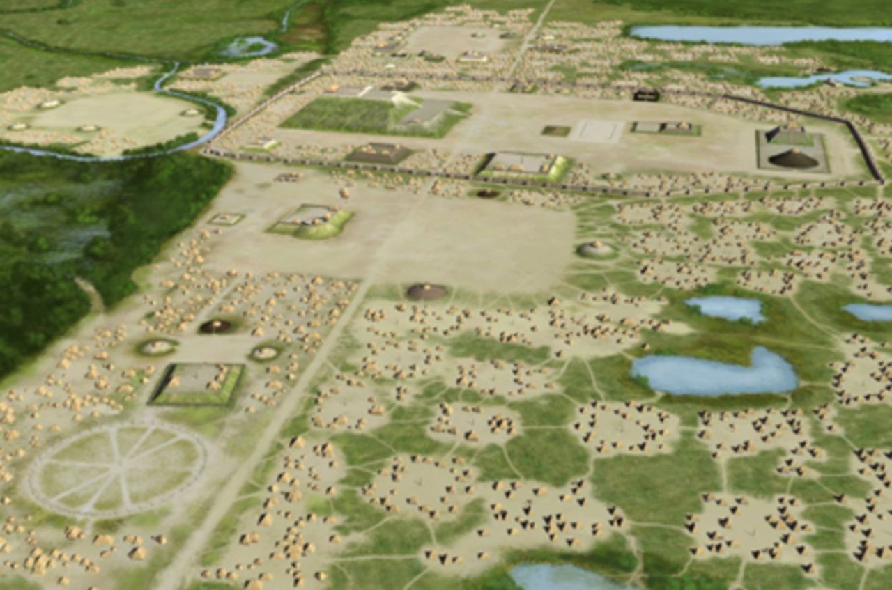 cahokia ricostruzione