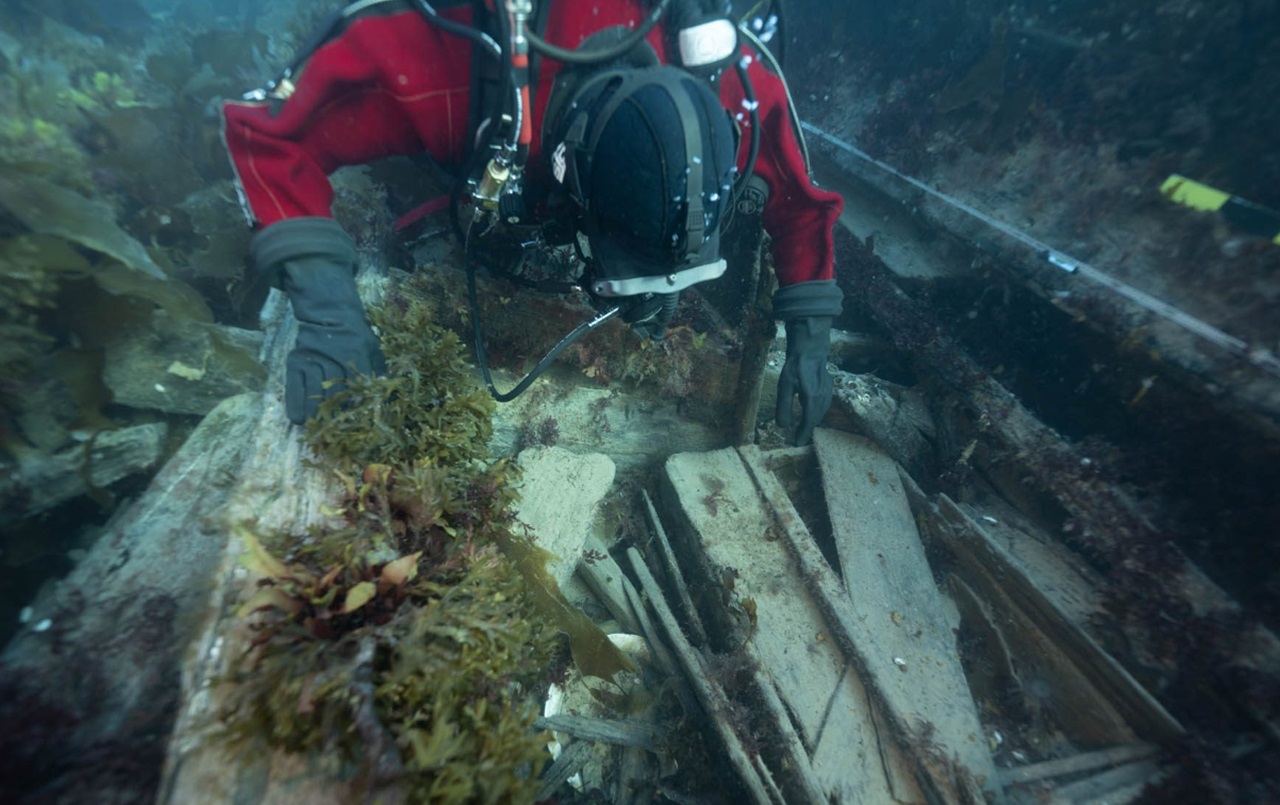 HMS Erebus spedizione sub-archeologica