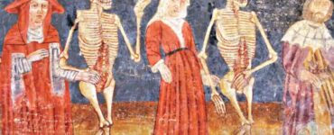 affresco medievale immagine danza macabra