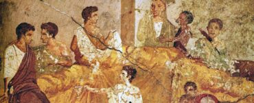 abitudini romani foto dipinto