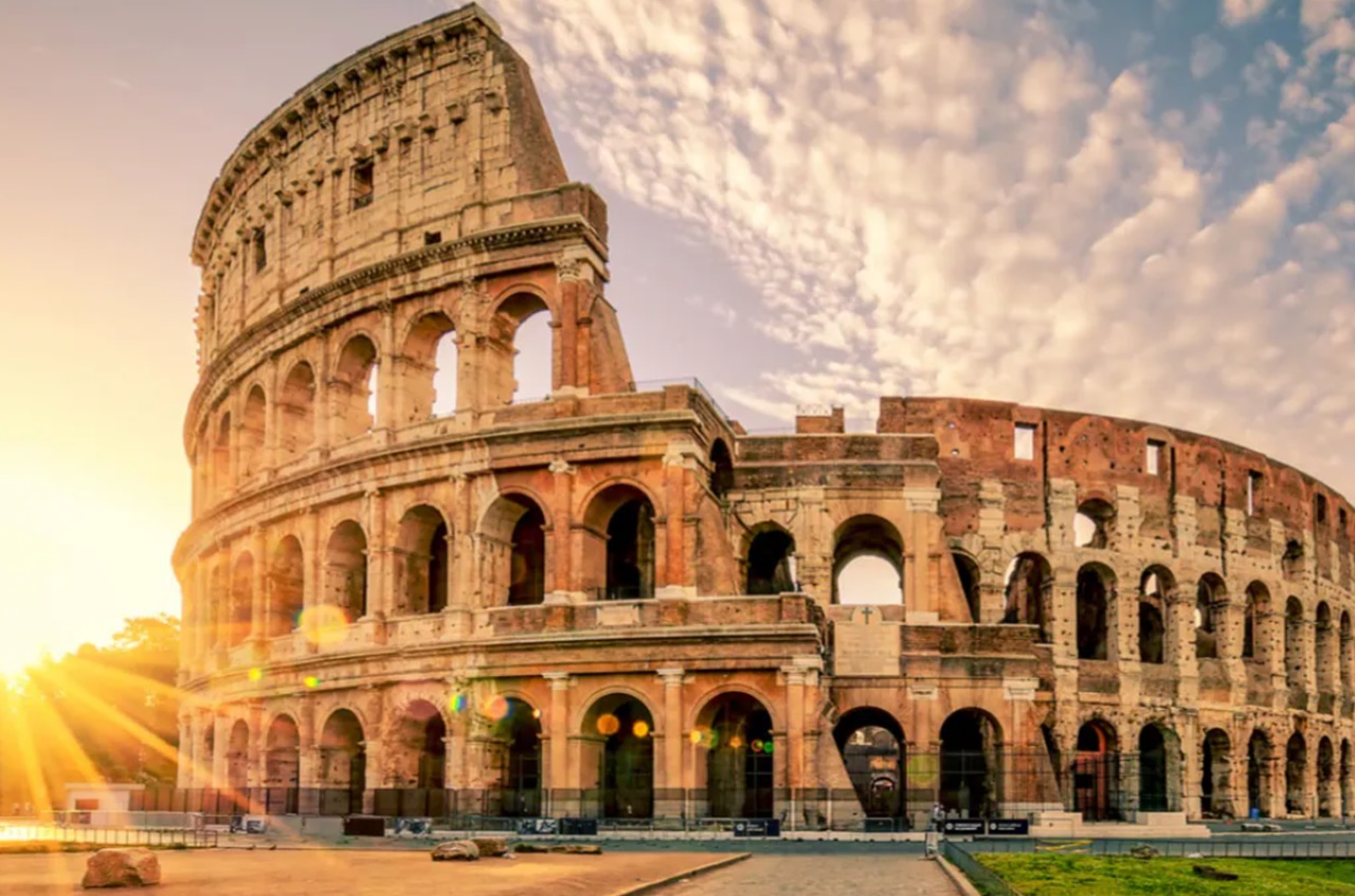 abitudini romani foto Colosseo
