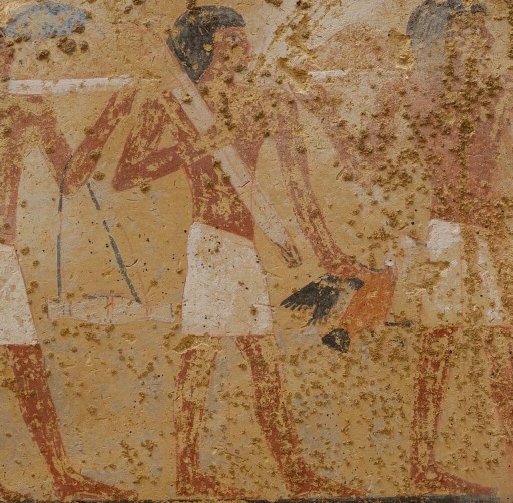 mastaba, affreschi