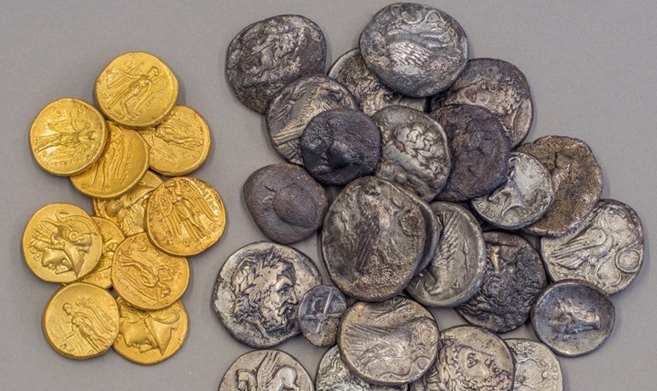 monete d'oro e d'argento