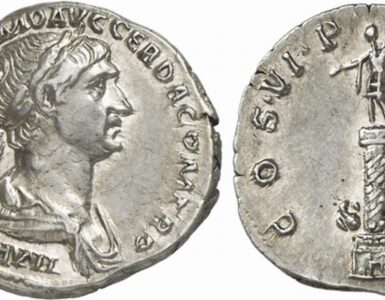 12 maggio foto moneta Traiano