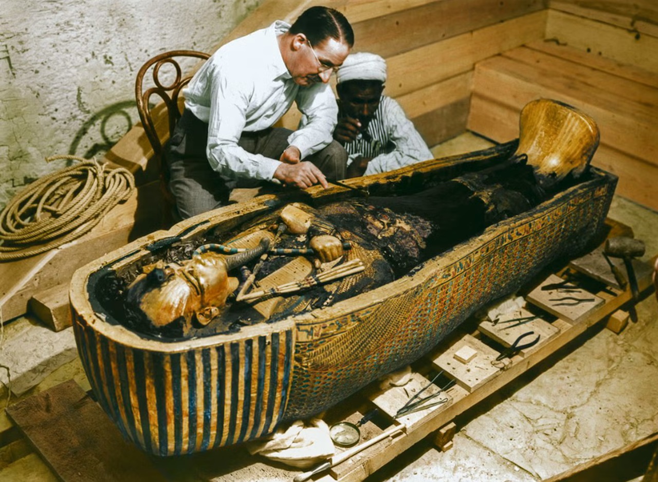 tomba di Tutankhamon momento scoperta