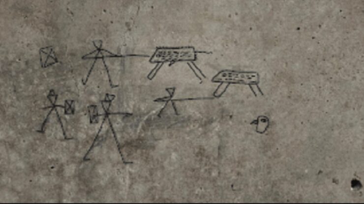 disegni a carboncino immagine completa