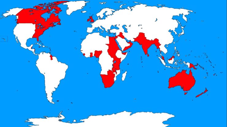 Quali furono i 3 Imperi più vasti della storia, impero britannico