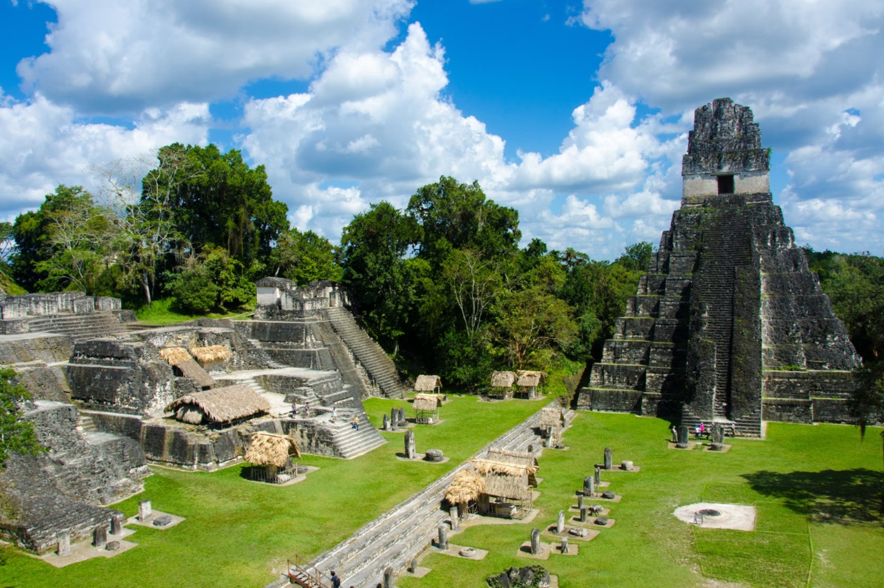 piramide Maya strutture