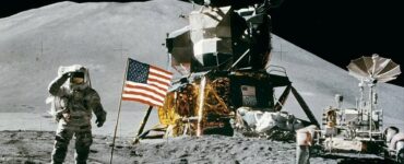 uomo sulla lunafoto