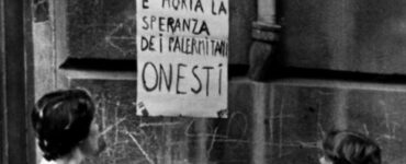 Foto del giorno: "Qui è morta la speranza dei palermitani onesti"
