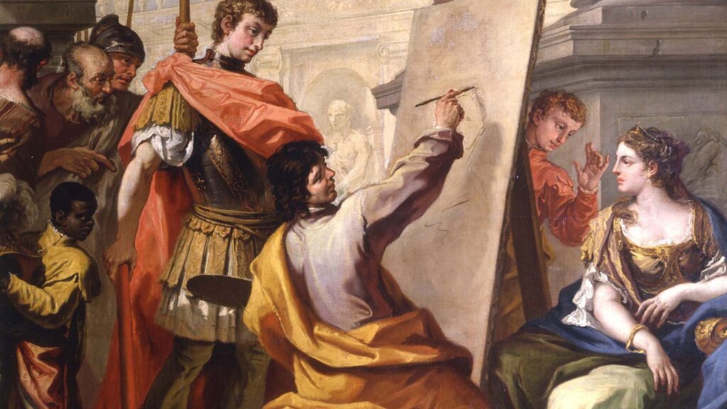 Apelle, il più grande pittore dell'antichità delle cui opere non vi è
