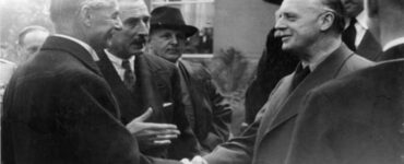 dichiarazione di guerra errata foto Henderson, Neville e Ribbentrop