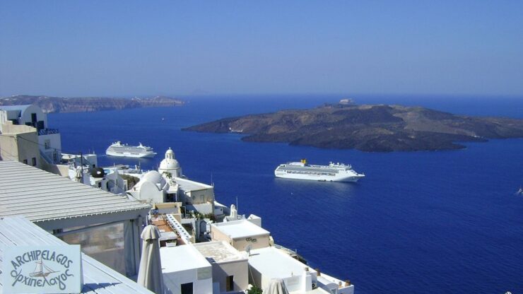santorini vulcano