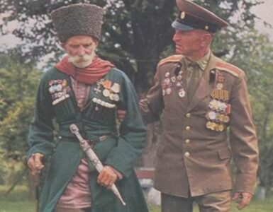 Foto del giorno: due generazioni di veterani
