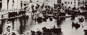 Foto del giorno: il lago di Piazza Navona