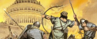Immagine di fantasia della guerra gotica
