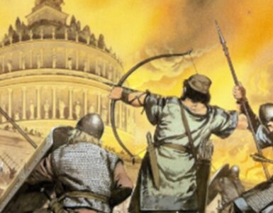 Immagine di fantasia della guerra gotica