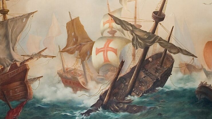 La battaglia di Diu: nel 1509 ha inizio l'egemonia portoghese sui mari asiatici