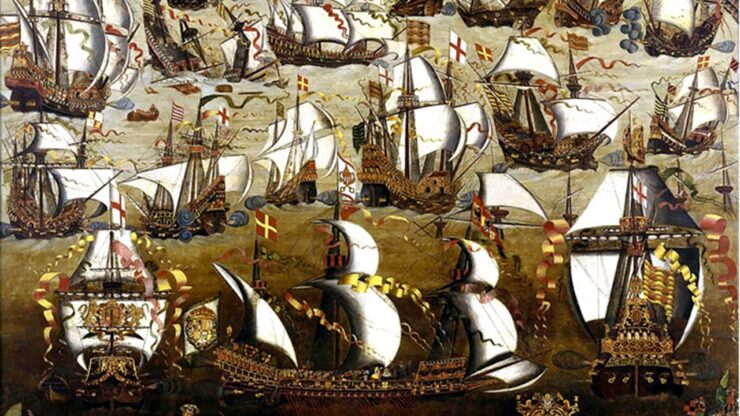 Pedro Alvares Cabral navigando scoprì il Brasile: le avventure della seconda armata d'India