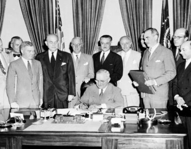 Patto Atlantico foto firma Truman