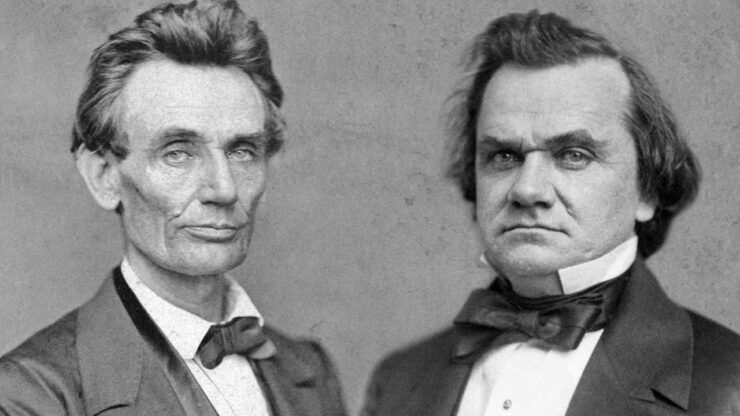 discorsi foto Lincoln e Douglas