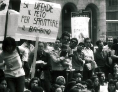 Foto del giorno: l'aborto e il caso Pierobon
