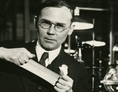 Wallace Hume Carothers immagine con nylon