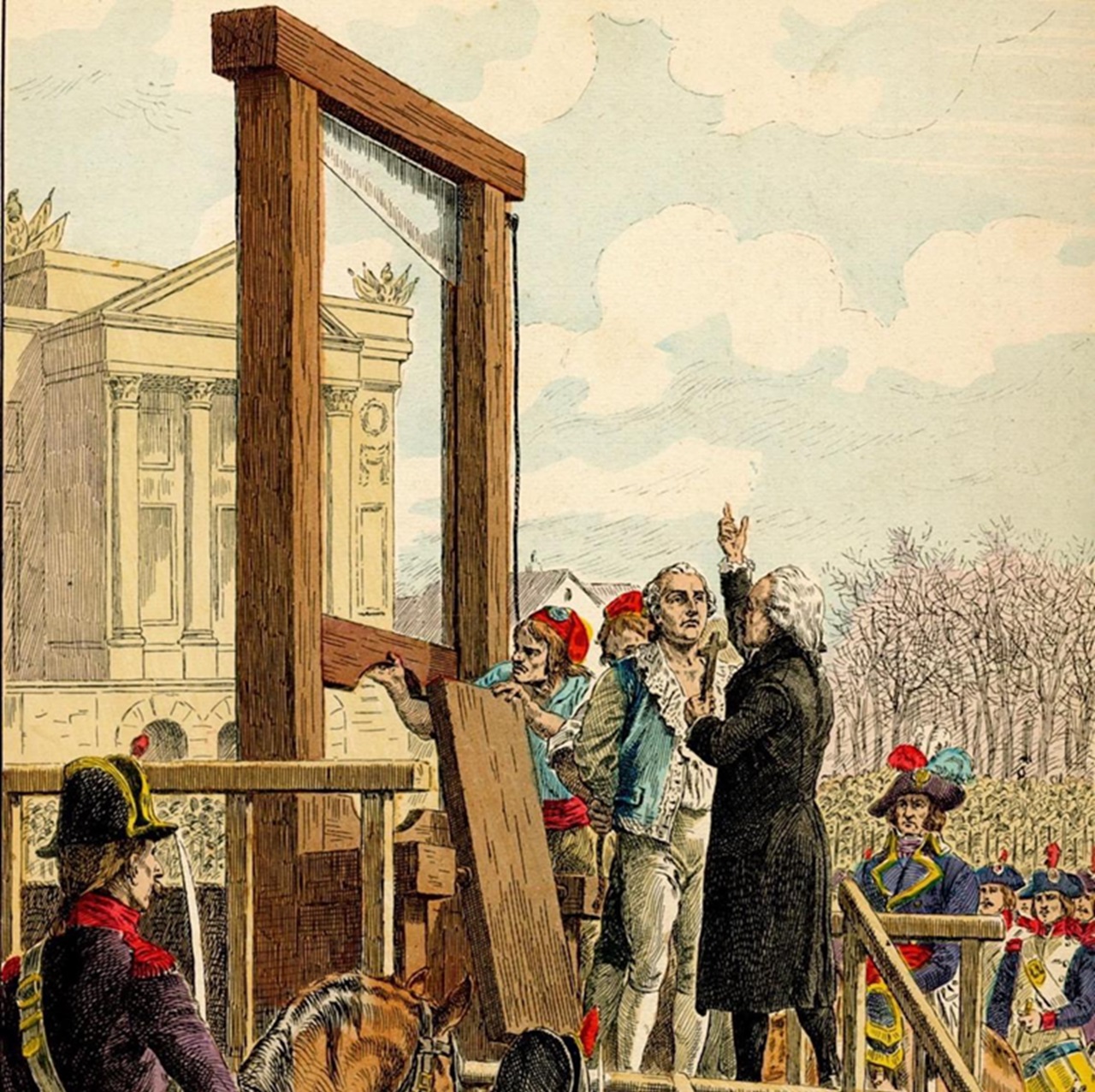 ghigliottina, esecuzione Luigi XVI