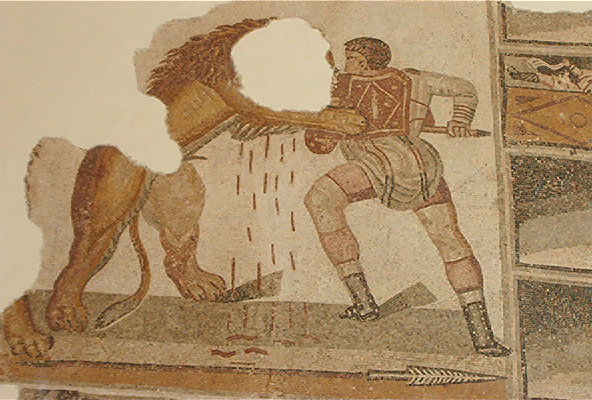 gladiatore leone