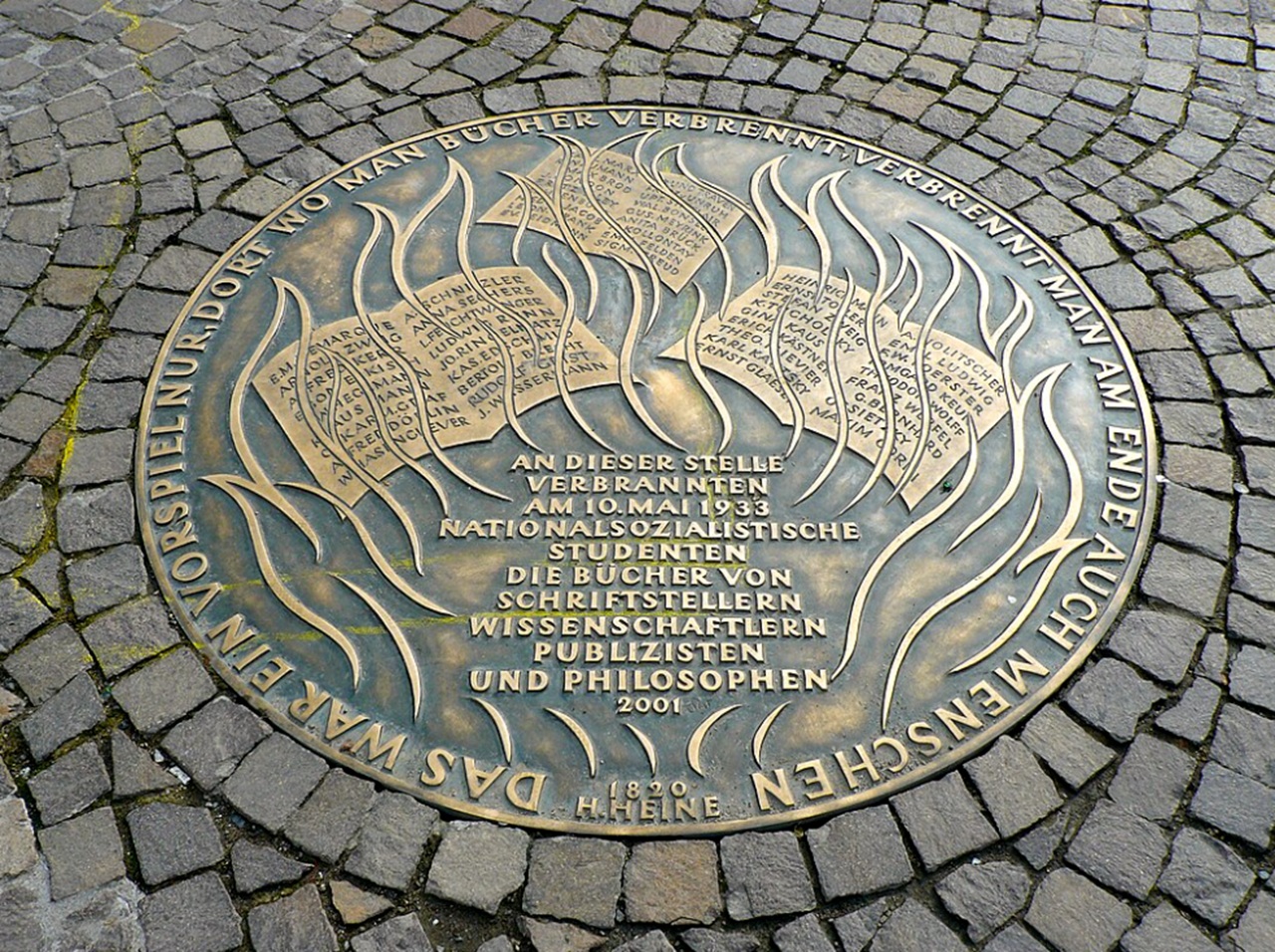 Heinrich Heine memoria roghi libri Germania