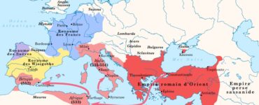 Mappa campagne di riconquista di Giustiniano, comprendente la guerra gotica
