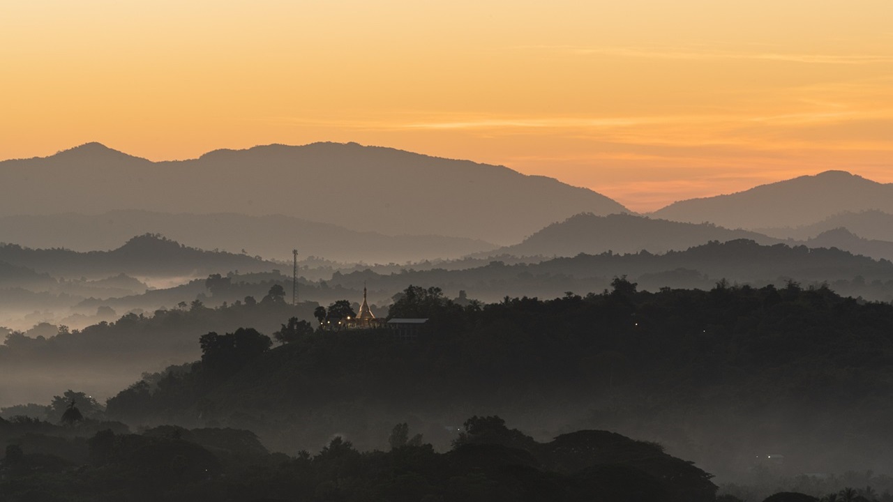 myanmar montagne