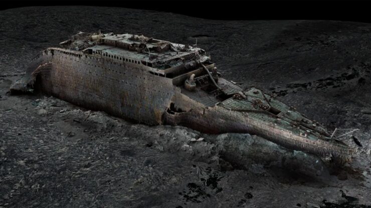 titanic affondò