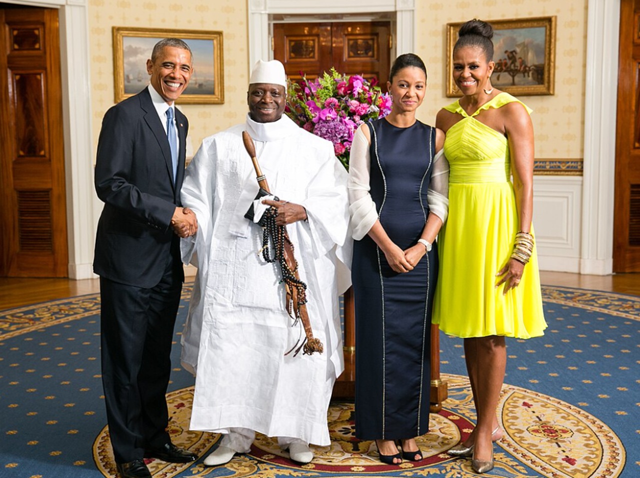 5 strambe affermazioni Jammeh