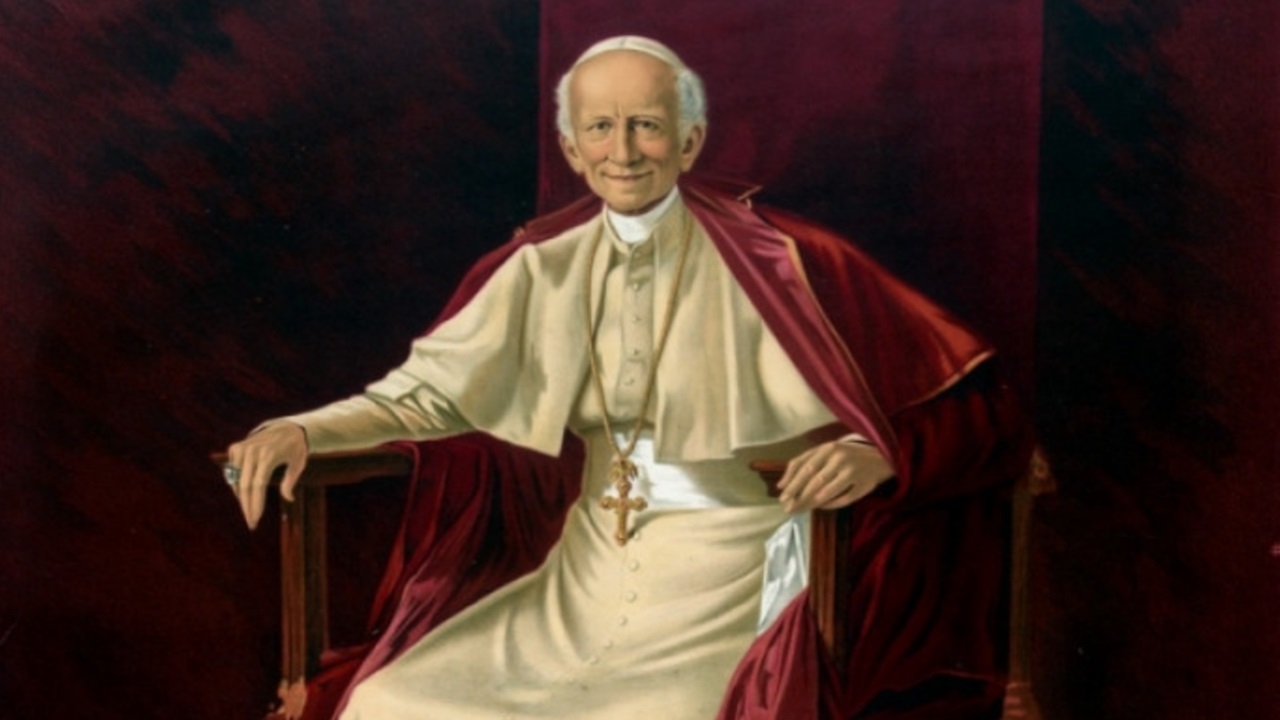 15 maggio dipinto Leone XIII