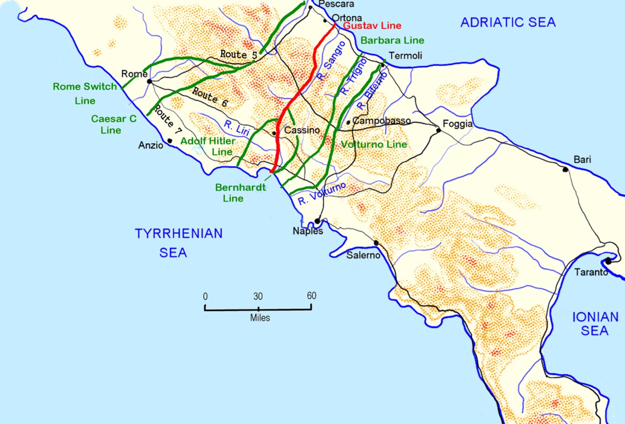 18 maggio Linea Gustav