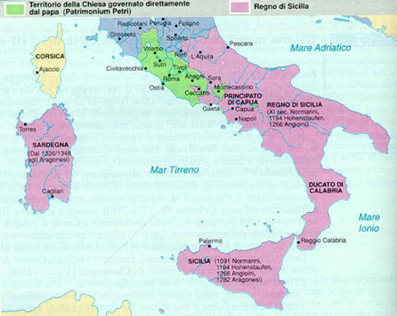 2 giugno, mappa