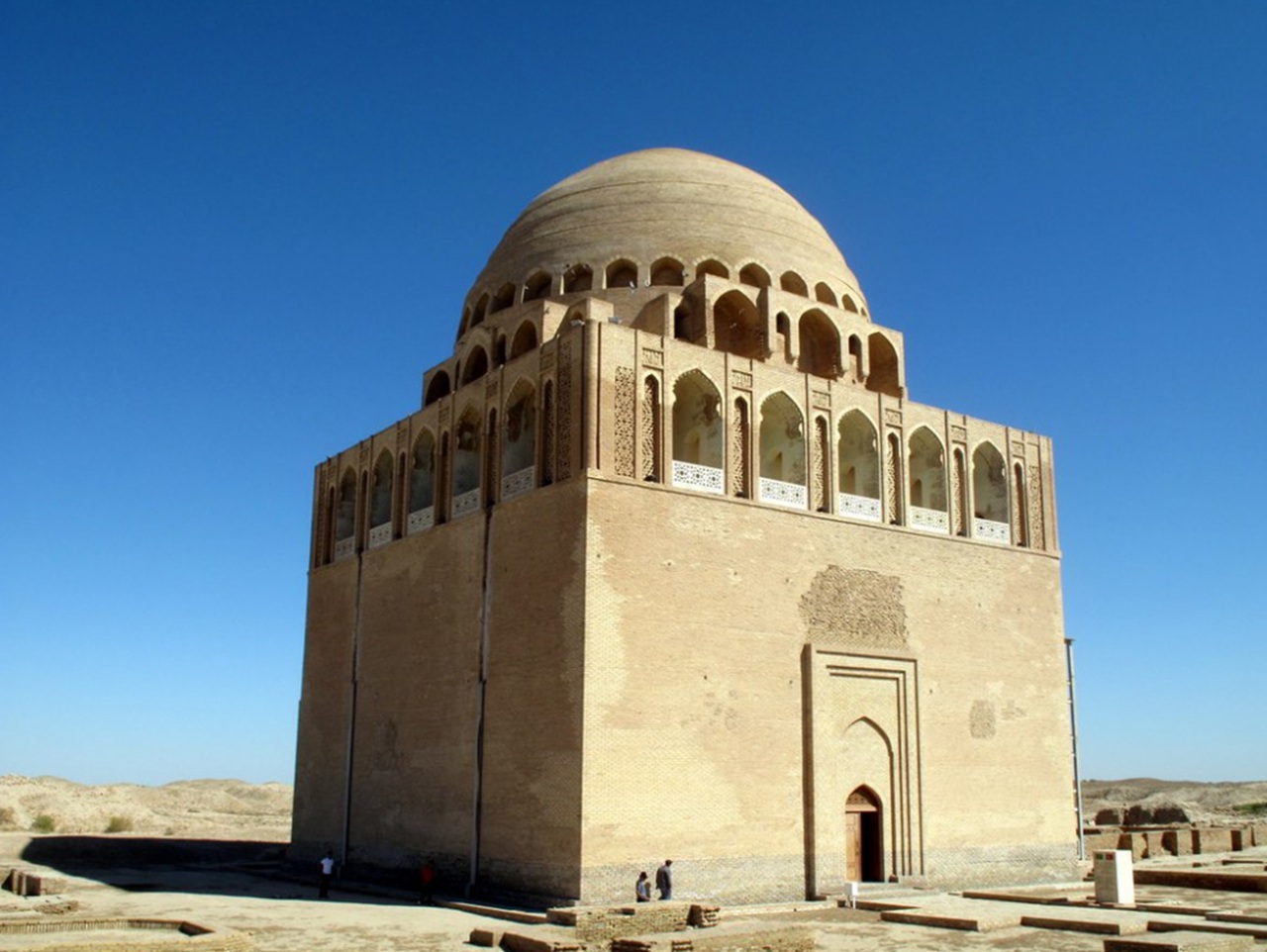 8 maggio mausoleo di Sanjar, Merv, Turkmenistan
