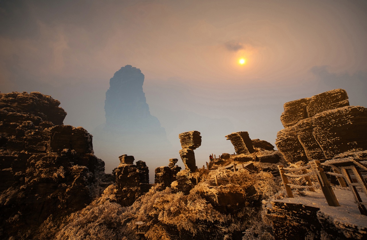 Monte Fanjing riserva naturale Cina