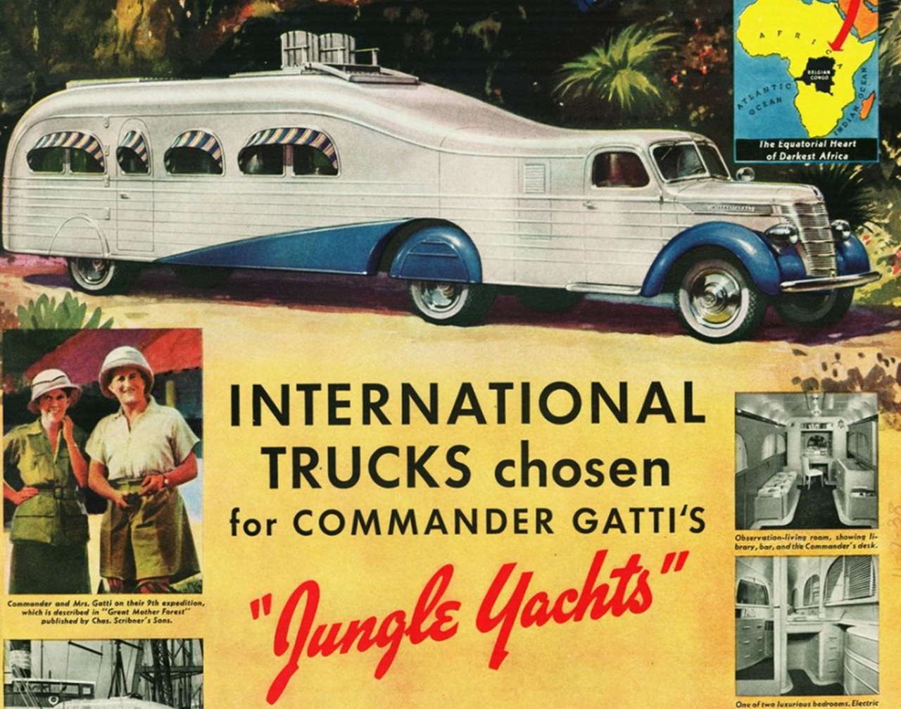 Attilio Gatti Jungle Yacht