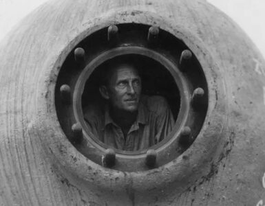 Foto del giorno: "in fondo al mar" a bordo del Bathysphere