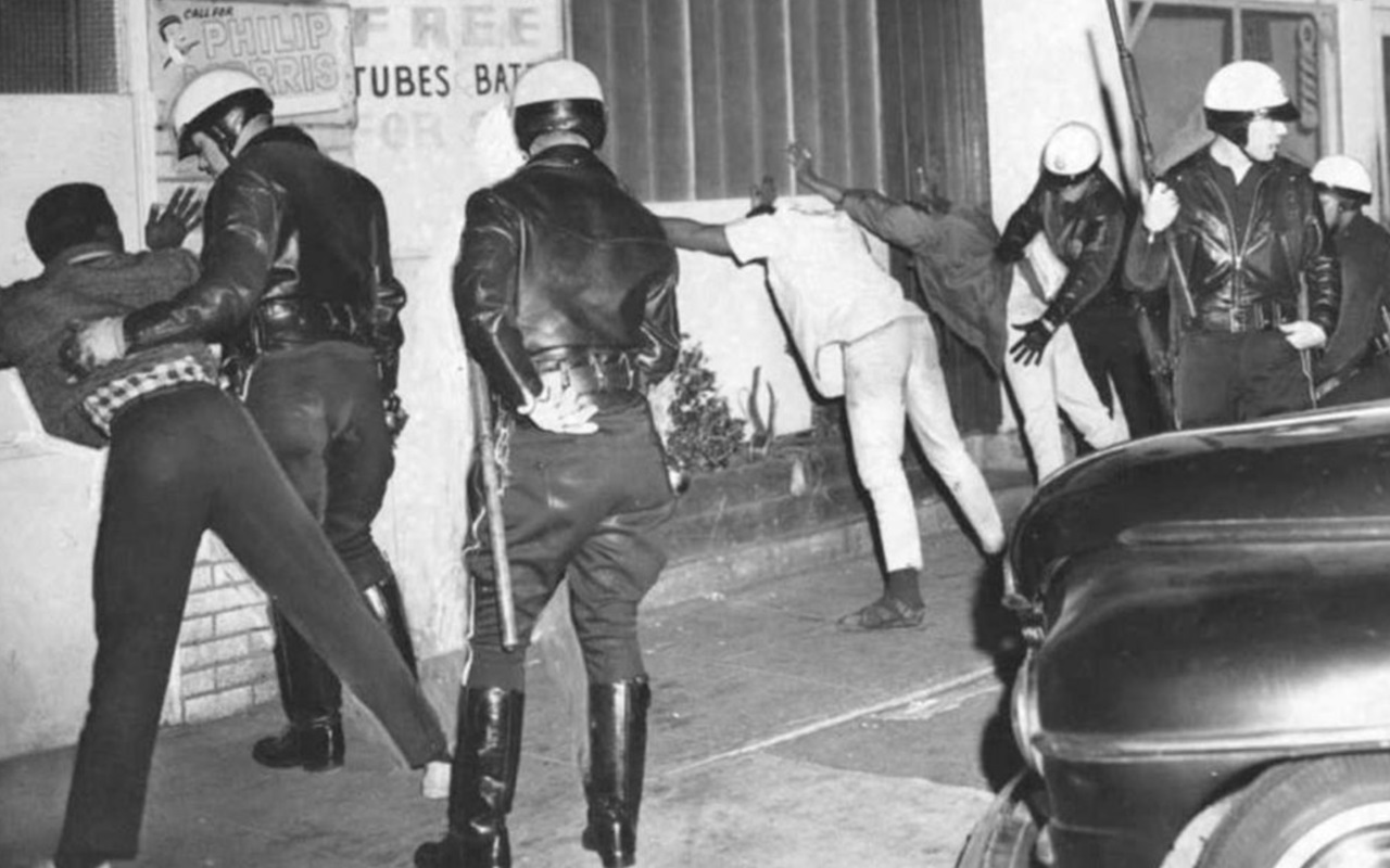 protesta razziale foto arresti
