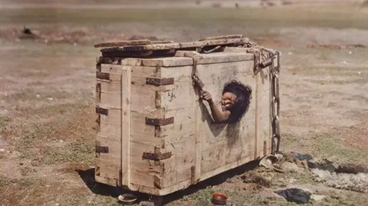 Foto del giorno: le conseguenze dell'adulterio nella Mongolia del 1913