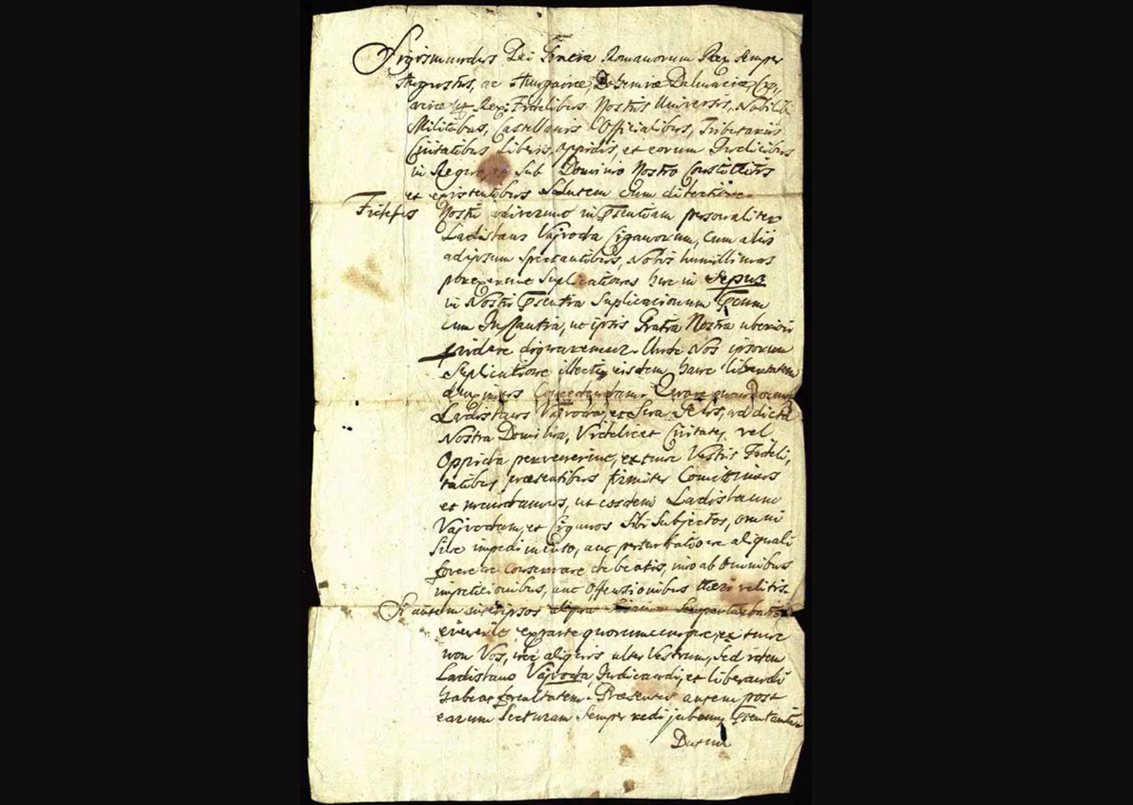 Rom salvacondotto Sigismondo di Lussemburgo