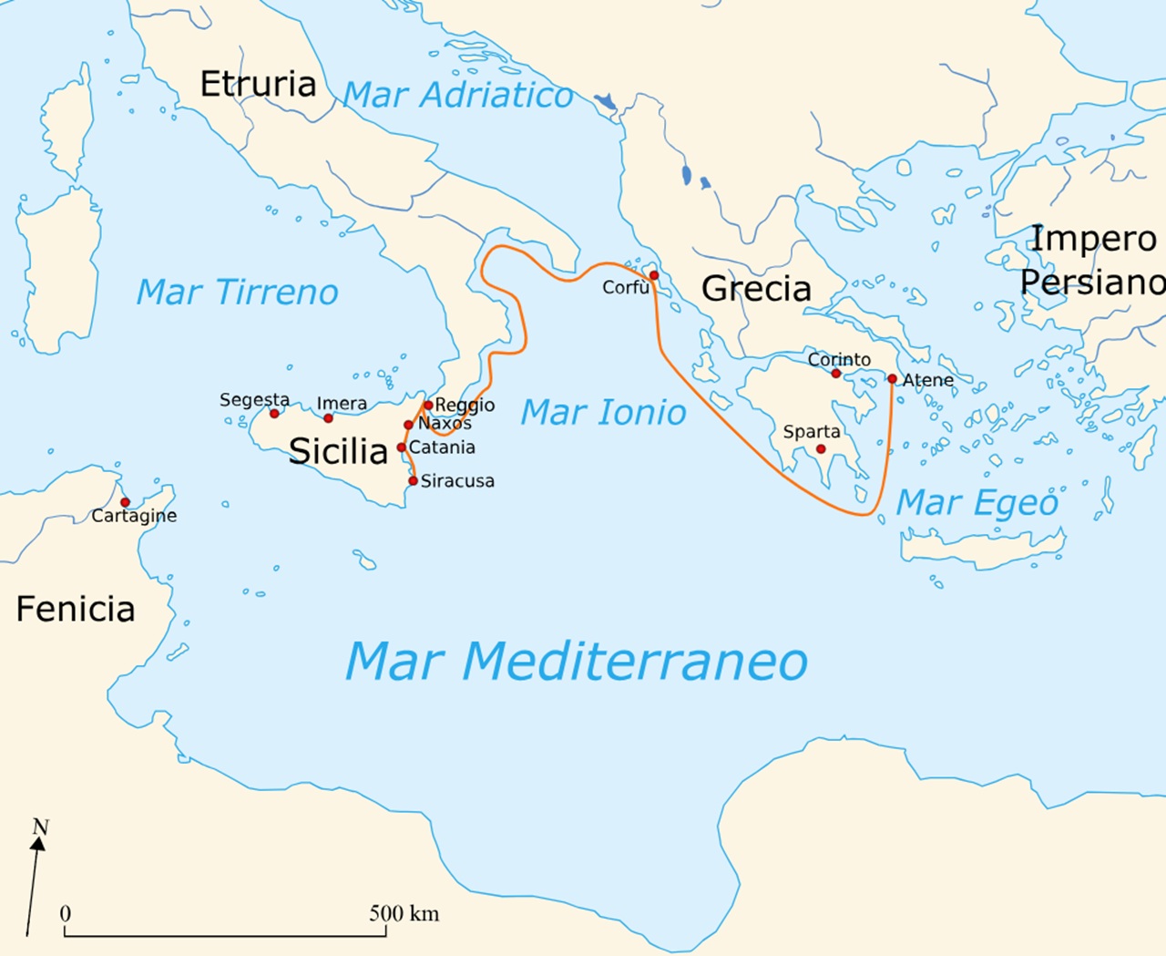 scandalo delle erme spedizione in Sicilia di Alcibiade