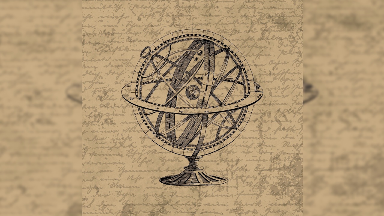 sfera armillare disegno